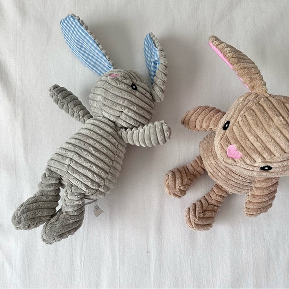 Adorable Plush Bunny Pair - Picture 7 of 8